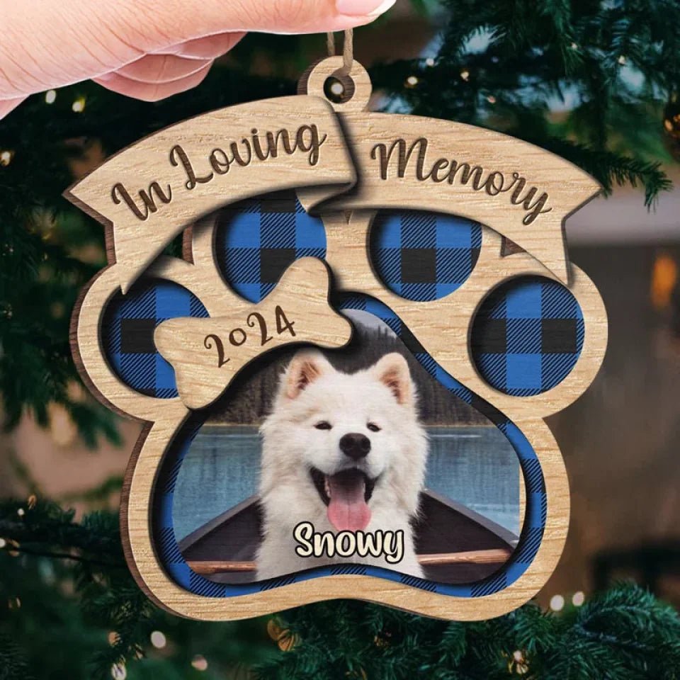 You Will Always In My Heart - Upload Image - Personalized Custom Wood Shaped Christmas Ornament 684793 - DiyGiftly