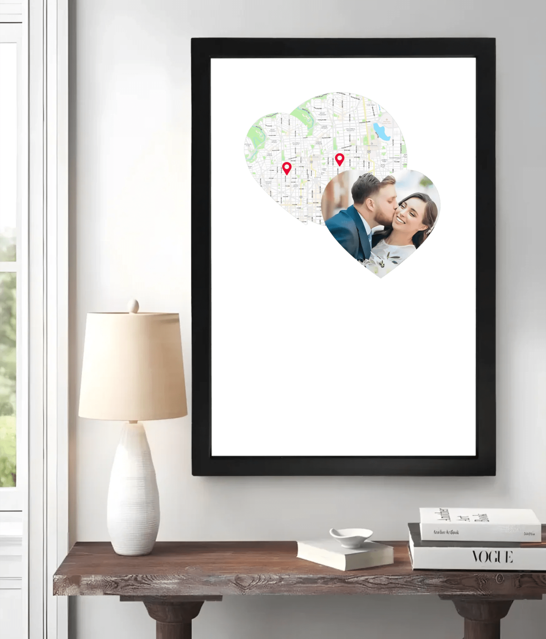 Poster or Canvas Print home decor Framed Canvas 16 24 IN
