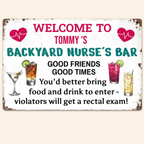 You'd Better Bring Food - Gift for a Nurse - Personalized Custom Metal Sign 736373 - 736394 - DiyGiftly
