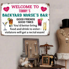 You'd Better Bring Food - Gift for a Nurse - Personalized Custom Metal Sign 736373 - 736394 - DiyGiftly