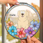 personalized design loss of dog gift suncatcher ornament window hanging keepsake main view