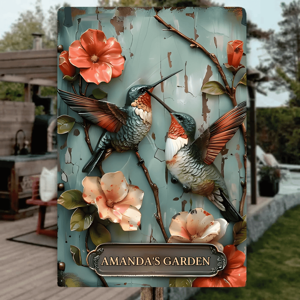 Your Garden - Personalized Gardening Cut Metal Sign 737007 - 737019 - DiyGiftly