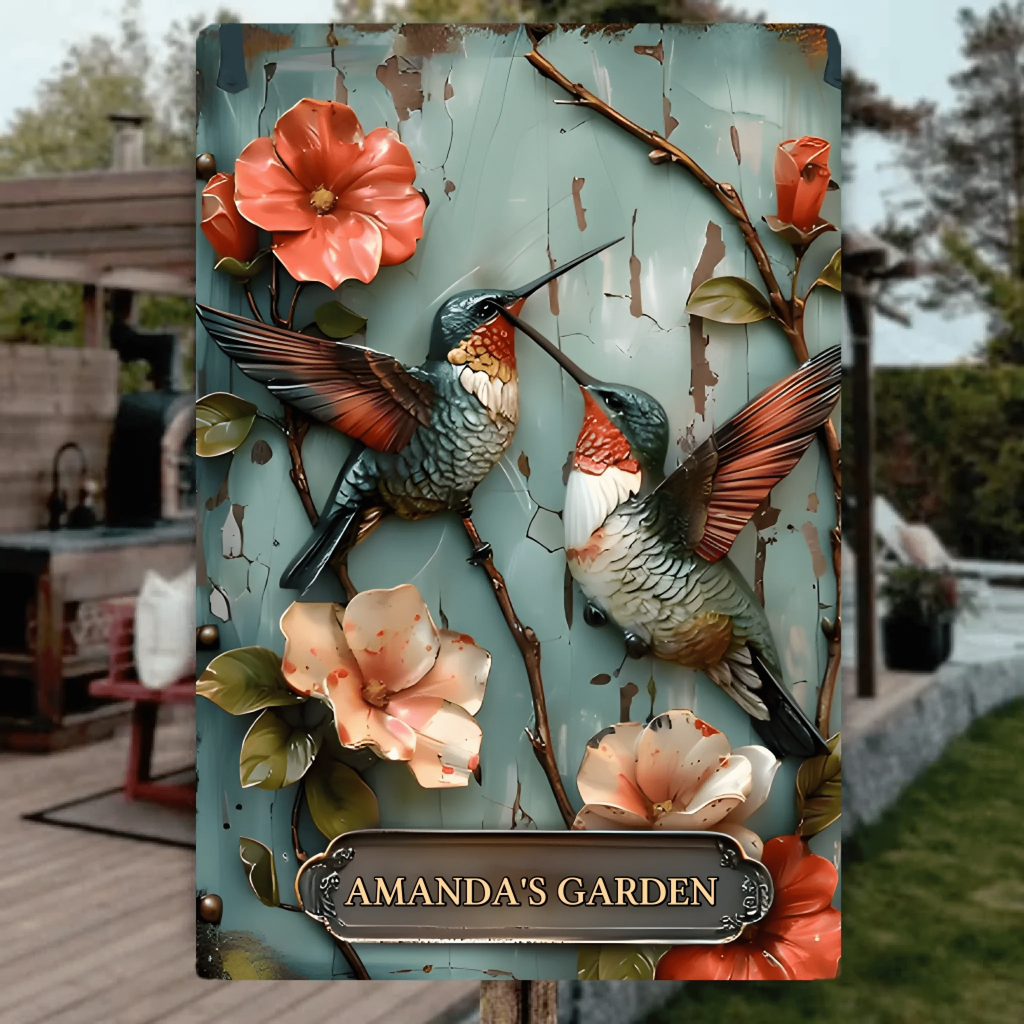 Your Garden - Personalized Gardening Cut Metal Sign 737007 - 737019 - DiyGiftly