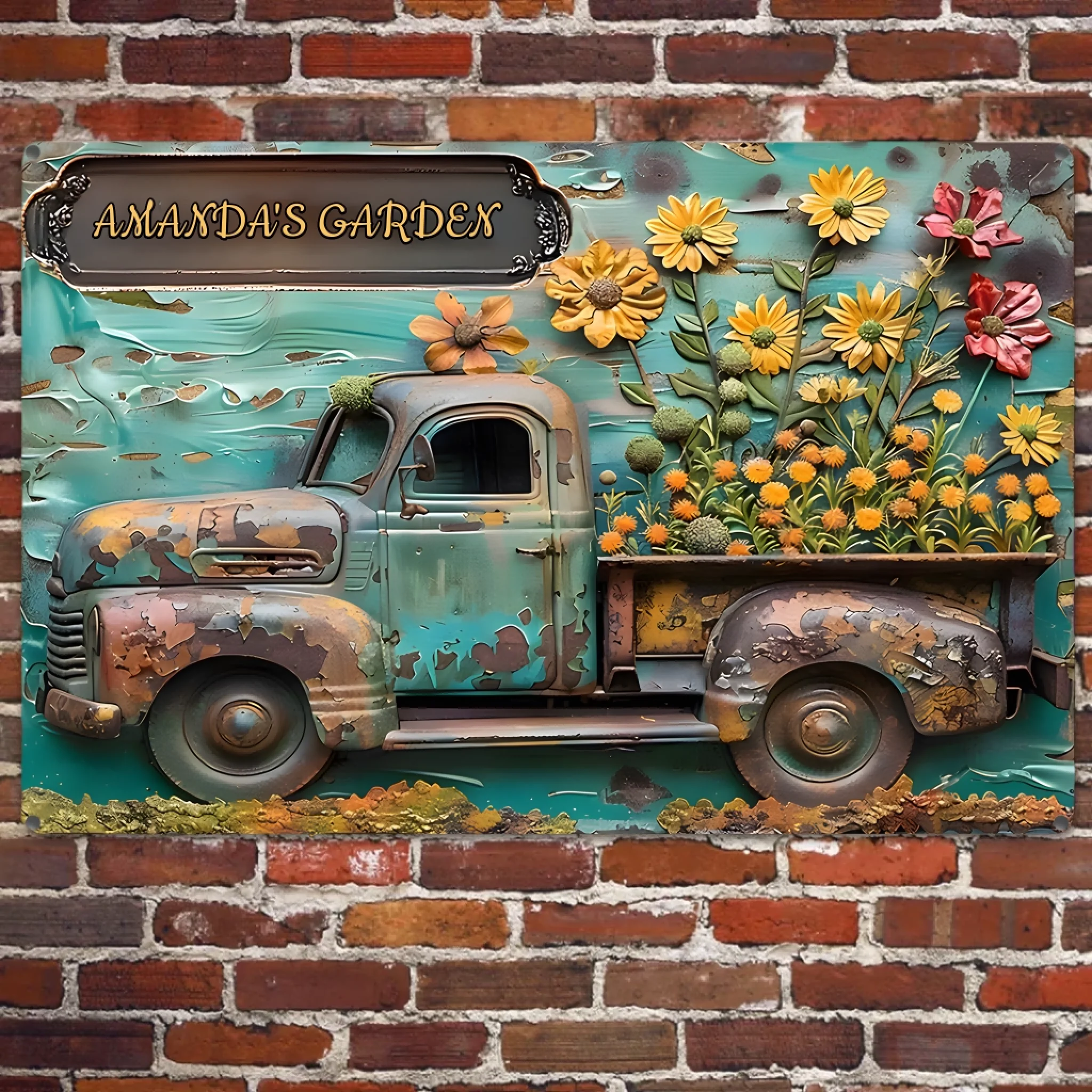 Your Garden - Personalized Gardening Cut Metal Sign 737149 - 737217 - DiyGiftly