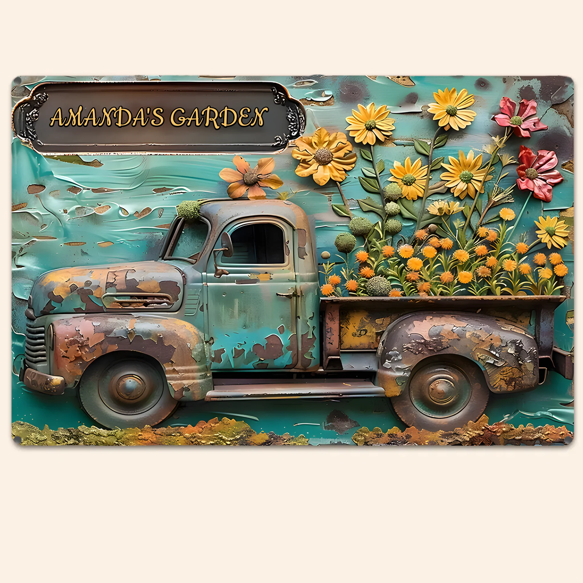 Your Garden - Personalized Gardening Cut Metal Sign 737149 - 737217 - DiyGiftly