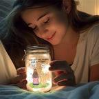 Your Light Will Always Shine In My Heart - Memorial Personalized Custom Mason Jar Light - Sympathy Gift For Pet Owners, Pet Lovers 661428 - DiyGiftly