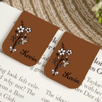 Your Personal Blossom & Reading Charm - Personalized Name Magnetic Bookmark 1080882 - DiyGiftly