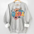 You're One Great Mama - Family Personalized Custom Unisex Sweatshirt With Design On Sleeve - Birthday Gift For Mom, Grandma 685942 - 685943 - DiyGiftly