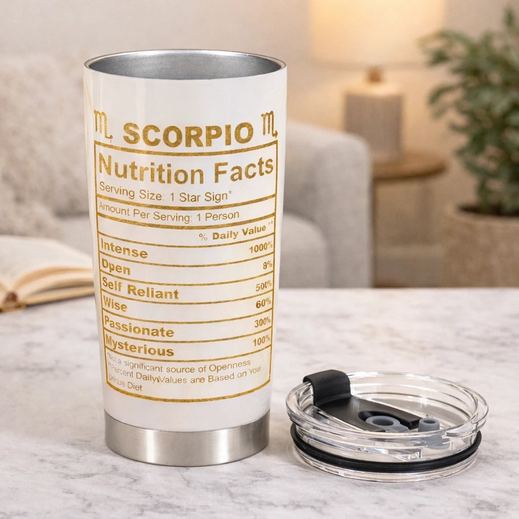 gifts for wife Zodiac Lover Gift - Personalized Zodiac Sign Tumbler Cup 1104503 detail 3