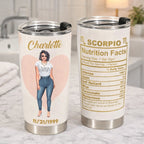 gifts for wife Zodiac Lover Gift - Personalized Zodiac Sign Tumbler Cup 1104503 detail 2