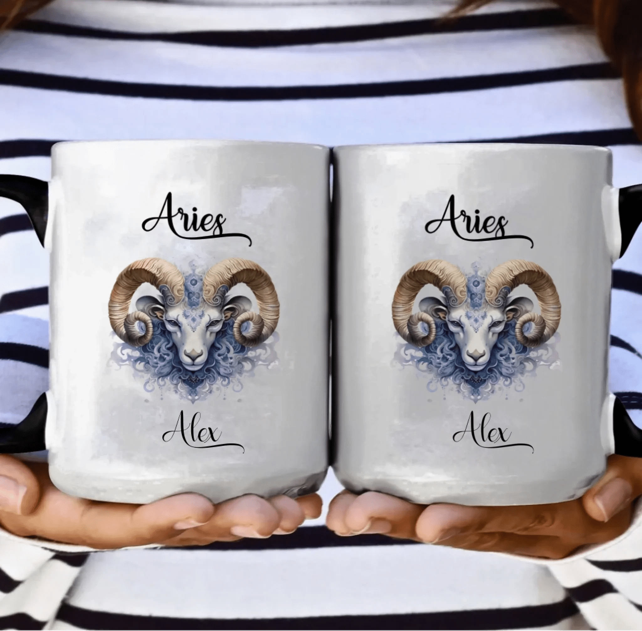 Zodiac Lover’s Birthday Gift - Personalized Astrology Constellation Mug with Custom Name 1103905 - DiyGiftly